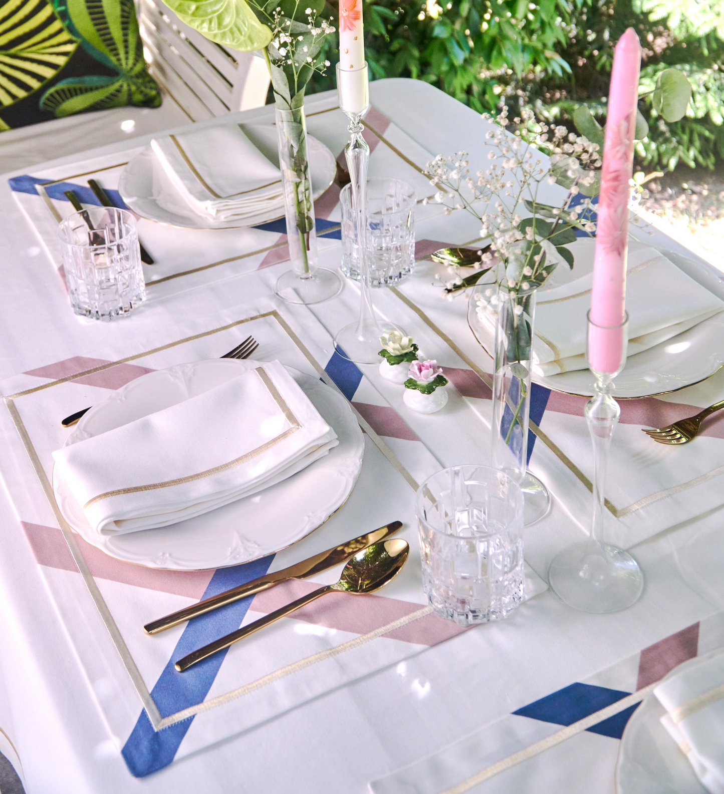 MAYA.EDINBURGH - Amerikan Servis 4'lü Set