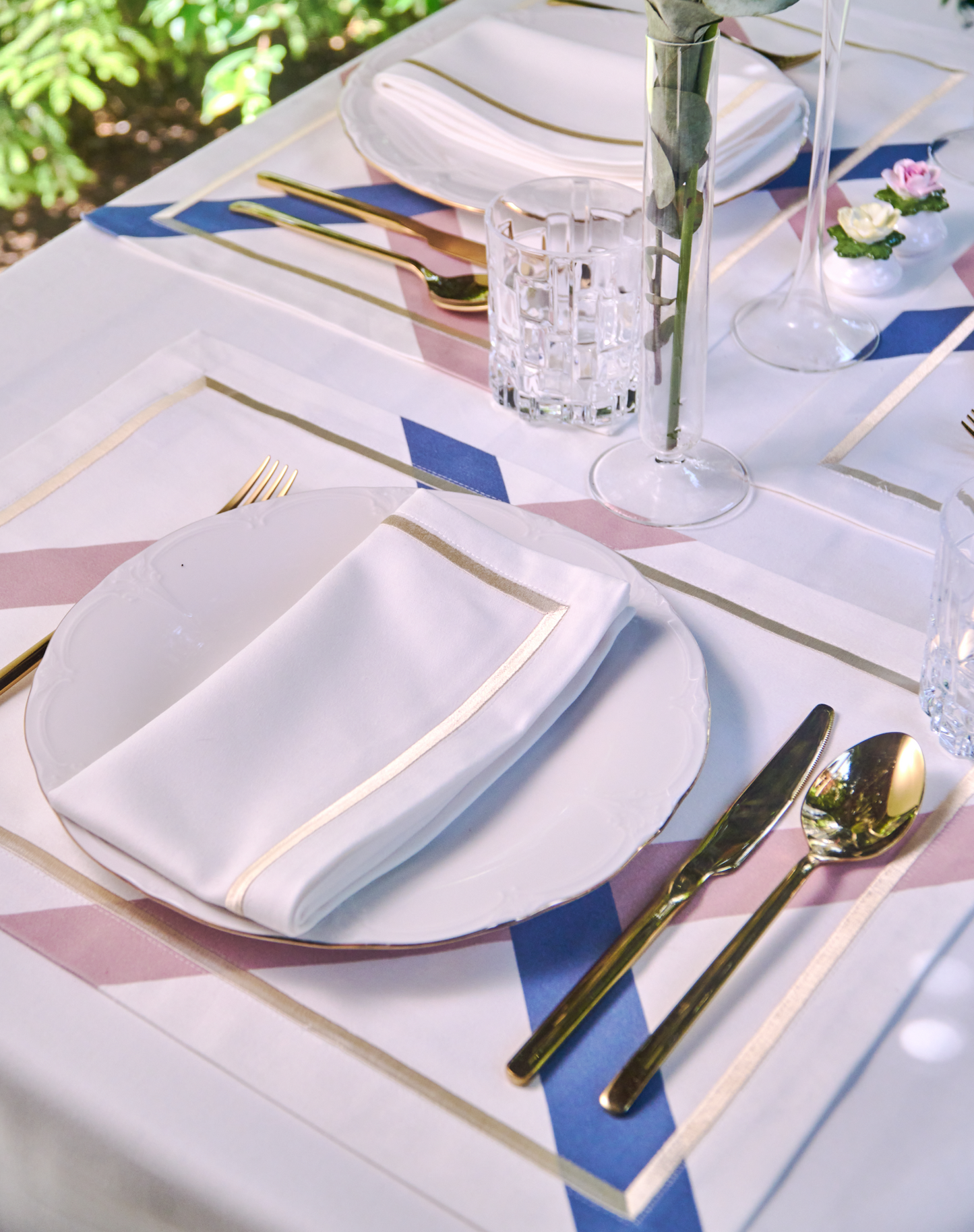 MAYA.EDINBURGH - Amerikan Servis 4'lü Set