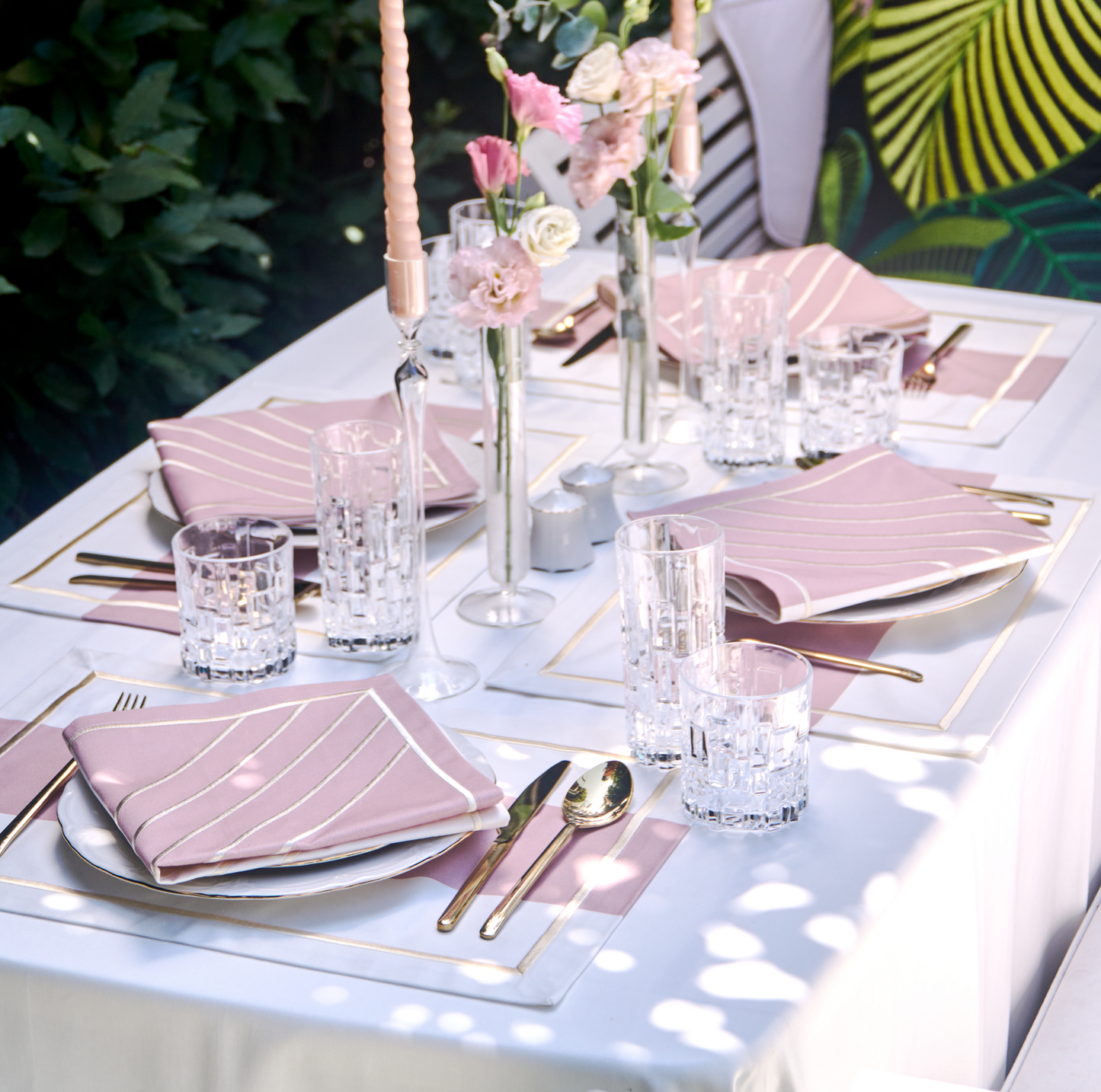 MAYA.CRYSTAL - Peçete 4'lü Set