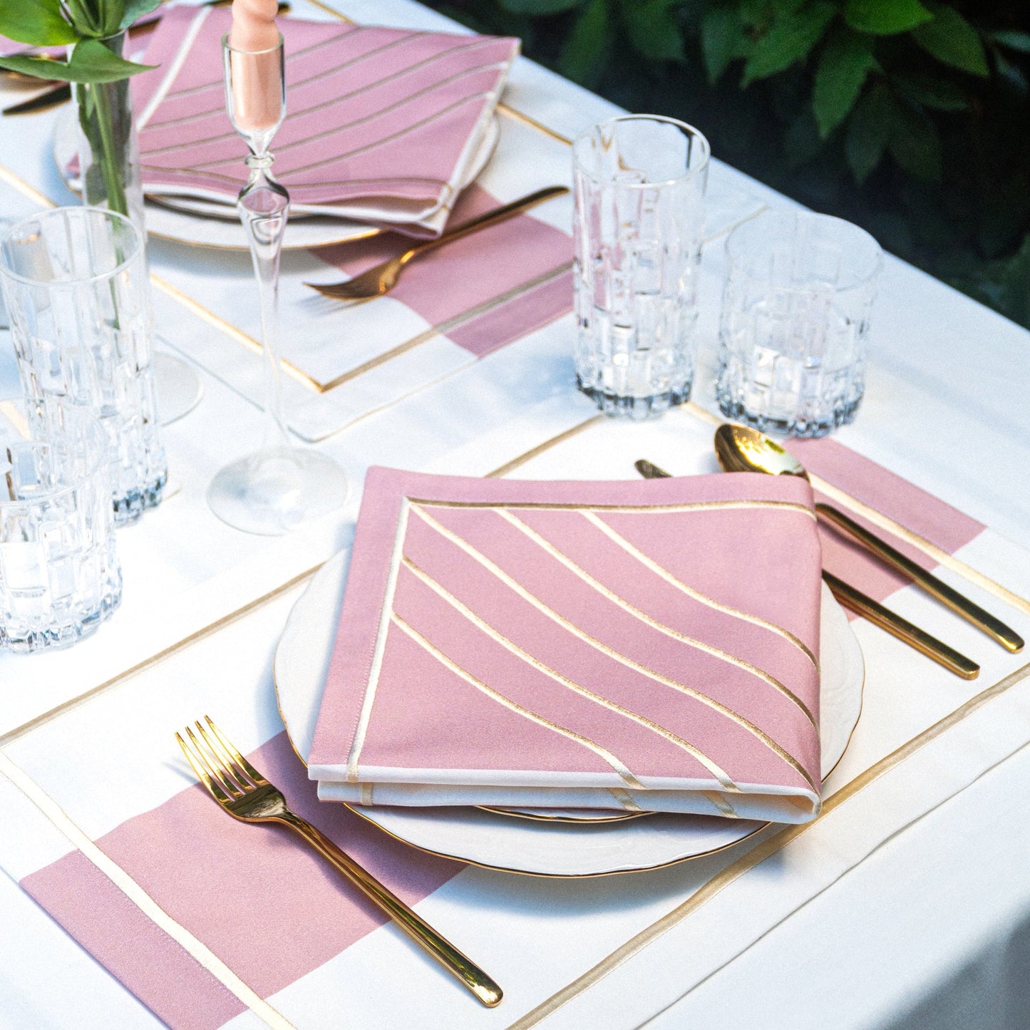 MAYA.CRYSTAL - Peçete 4'lü Set